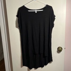 82Days Black Oversized T-shirt Size M Made in USA